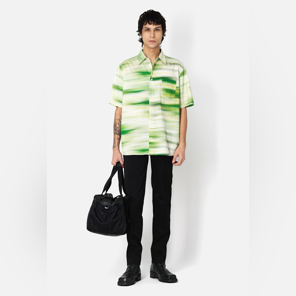SALE! JOHN ELLIOTT SS CLOAK BUTTON UP - NWT - Picture 7 of 8
